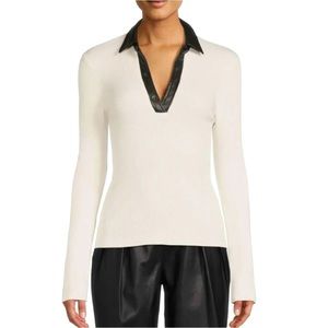 Laundry by Shelli Segal Ribbed Sweater